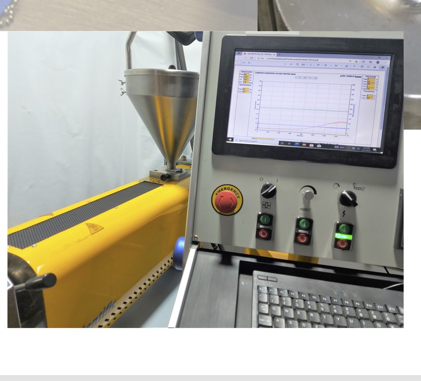 Laboratorijska oprema in preskusna linija Technocom